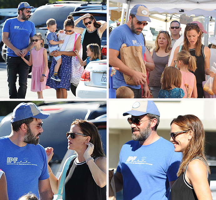 Ben Affleck & Jennifer Garner pictured on date night with out the children, as