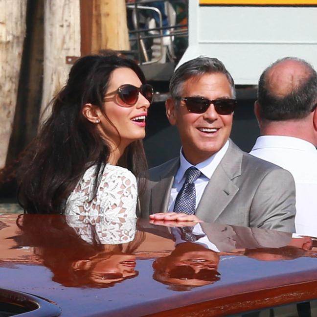 George and Amal Clooney