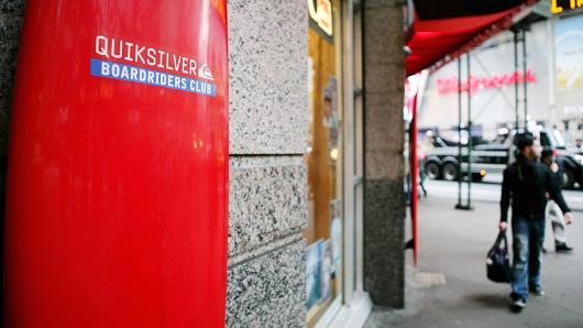 A Quiksilver store