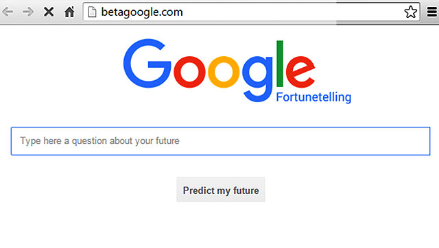 Google Fortune Telling- Predict my future