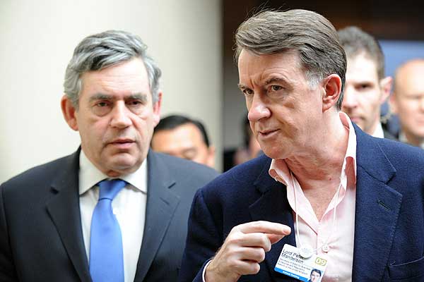 Gordon Brown and Peter Mandelson—inheritors of Labours tradition