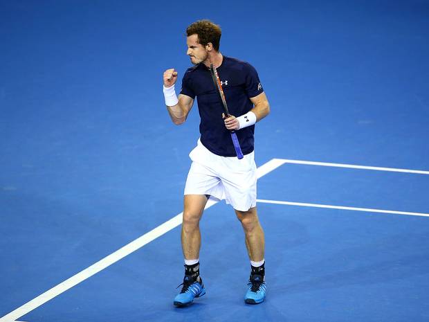 Murray gives Britain flying start in Davis Cup semi-final