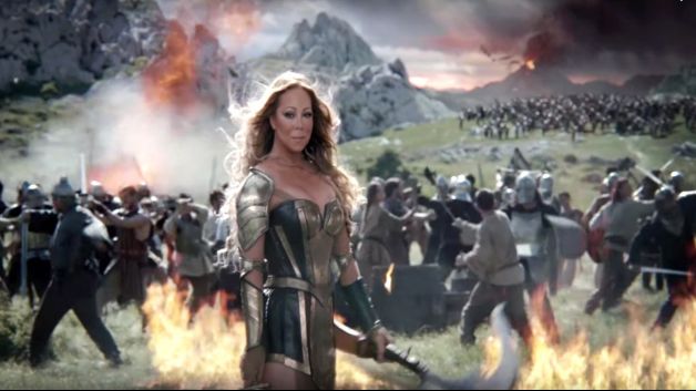 Mariah Carey murders a dragon in her first 'Game of War' spot