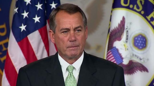 Speaker of the House John Boehner