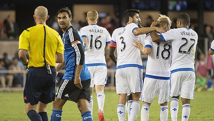 Montreal Impact and Saint Jose Earthquake tie 1-1 Wednesday