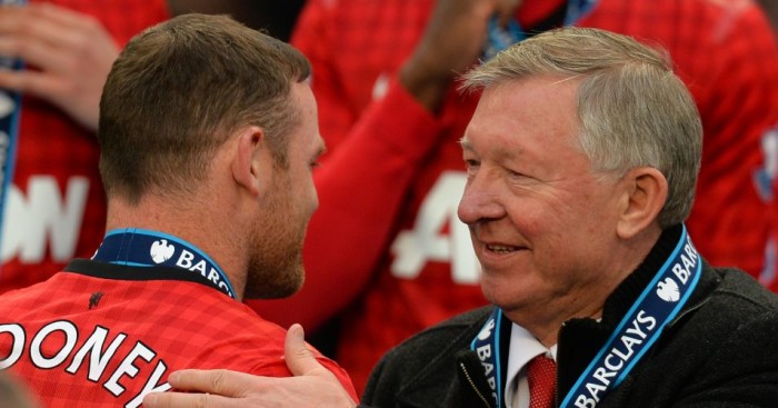 Wayne Rooney Alex Ferguson