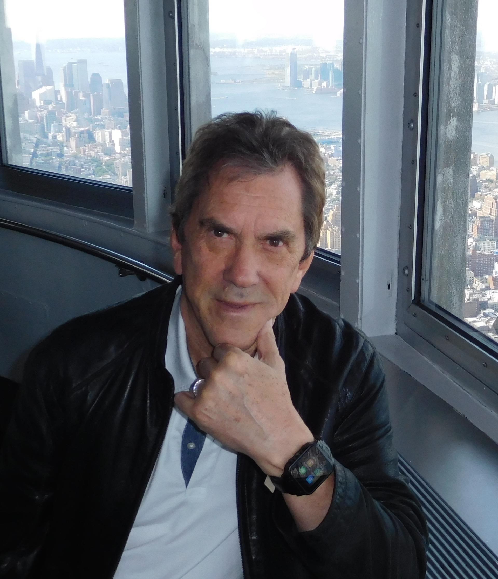 IOT’s Ian Duffell wearing the company’s $99 smartwatch