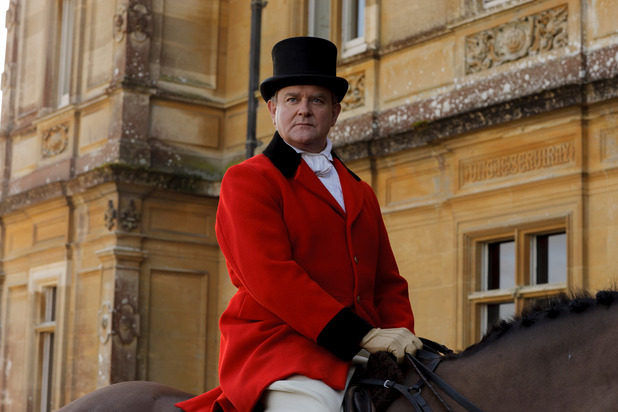 Hugh Bonneville as Robert Earl of Grantham in Downton Abbey S06E01