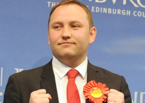 Ian Murray celebrates holding his seat at the general election in May