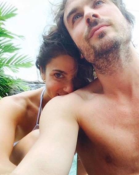 Ian and Nikki tied the knot in April this year