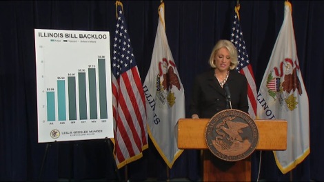 Illinois Comptroller has bleak outlook if budget crisis not solved soon