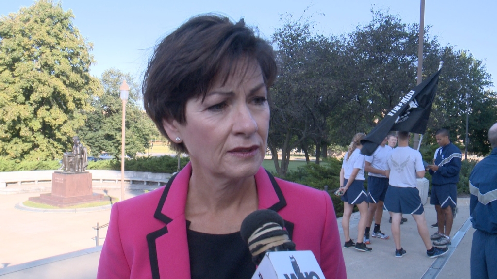 Iowa Lt. Governor Kim Reynolds at the Iowa Capitol