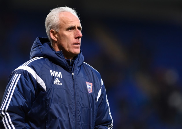 Ipswich Town manager Mick McCarthy