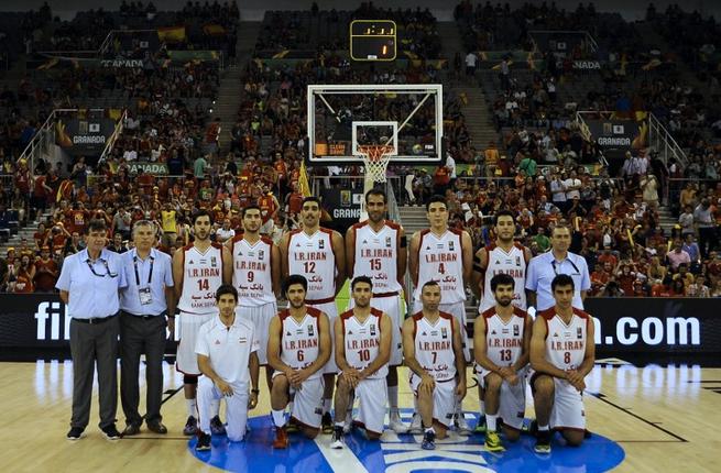 Iran basketball team