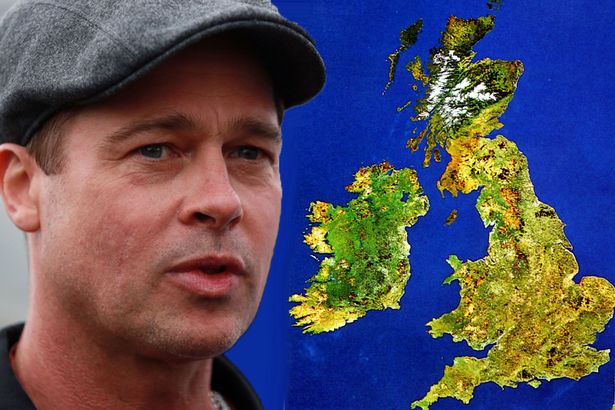 Is Brad Pitt heading over the pond