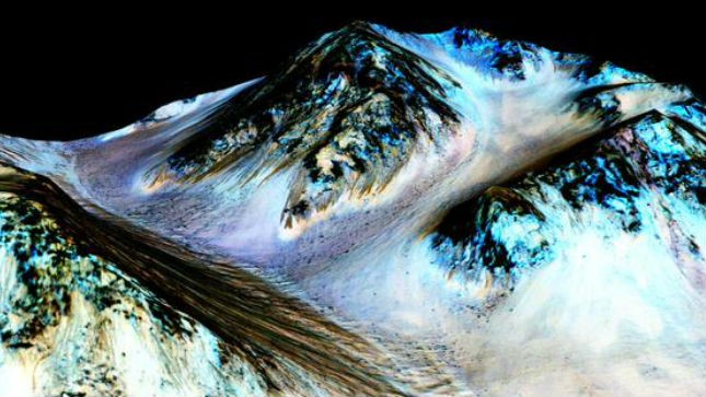 Evidence of 'flowing liquid water' on Mars: NASA