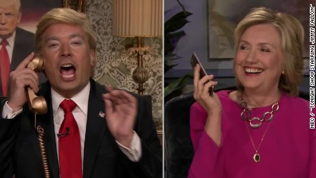 JUST WATCHEDHillary Clinton gets a call from'Trump on'The Tonight Show Replay More Videos...MUST WATCH