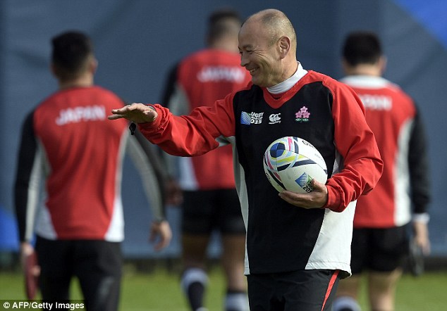 Japan head coach Eddie Jones is refusing to rule out the possibility that his underdogs can slay South Africa