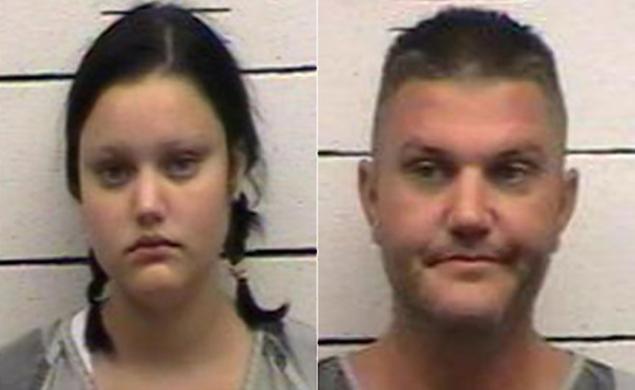 Michael Bailey 41 and his 19-year-old daughter Megan Bailey robbed a bank and led police on a chase officers said