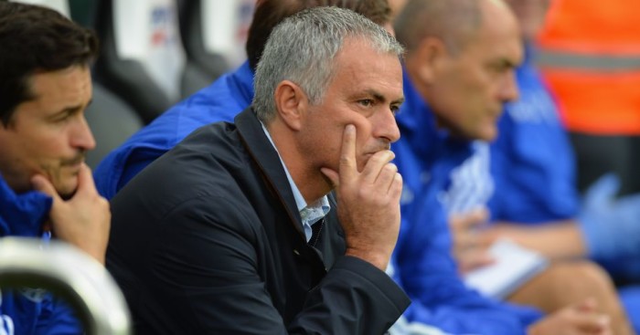 Jose Mourinho Not happy with Chelsea's first-half performance at Newcastle