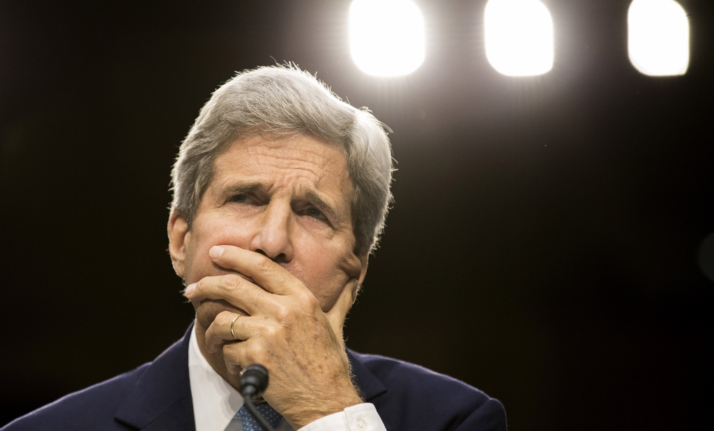 Joshua Roberts  ReutersSecretary of State John Kerry testifies at a Senate Foreign Relations Committee hearing