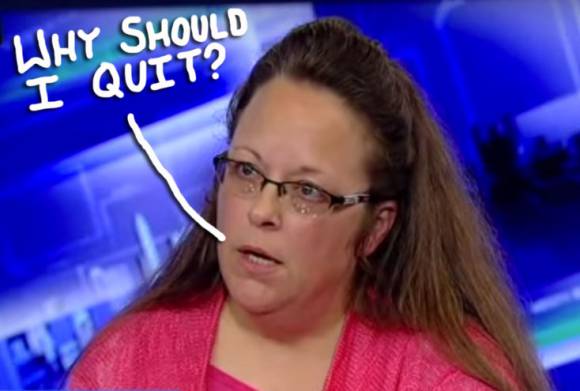 Kim Davis on Same-Sex Marriage Licenses: 'They're Not Valid in God's Eyes'