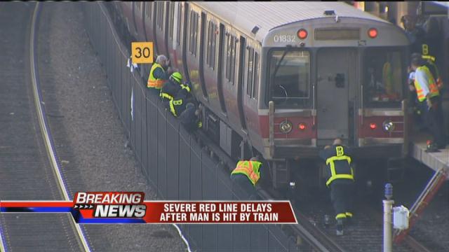 Person killed by Red Line train at JFK/UMass station