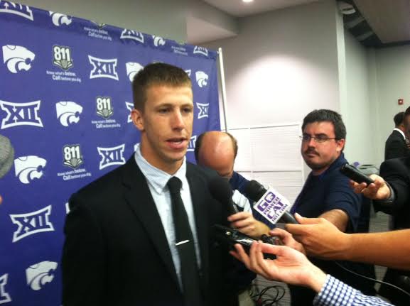 K-State quarterback Joe Hubener