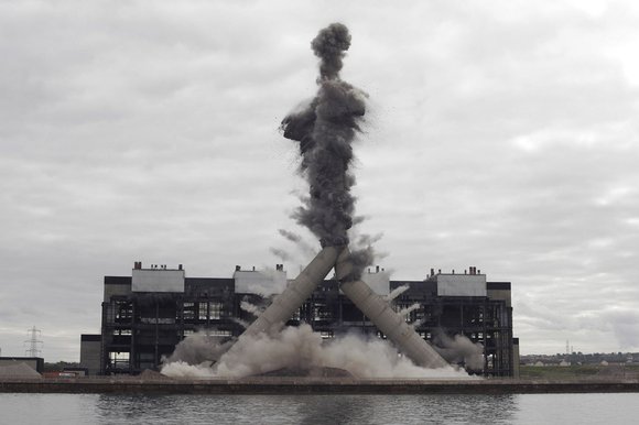 Cockenzie power station is going going gone down in history