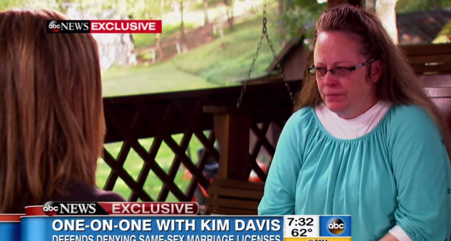 Image for Kim Davis is prepared to go back to jail