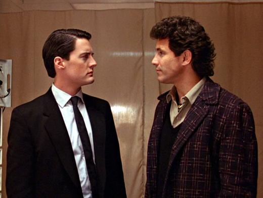 Kyle Mac Lachlan & Michael Ontkean AKA Special Agent Dale Cooper & Sheriff Harry Truman