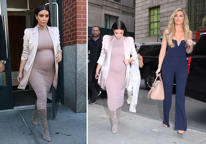 Kim, Khloe And The Rest Of The Kardashians Cause Chaos In NYC At Their App Launch