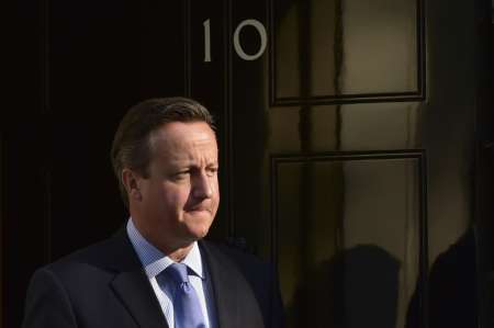 Le Premier ministre britannique David Cameron le 10 septembre 2015 à Londres