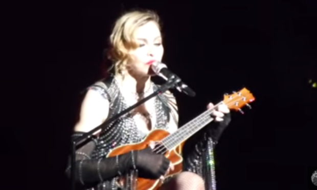 Madonna dedicates song to 'Popey-wopey' during Philly concert