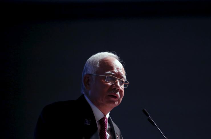 Najib Razak corruption conference cancelled