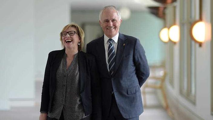 Malcolm Turnbull and Rosie Batty 
    
    
                
          
          Show Grid