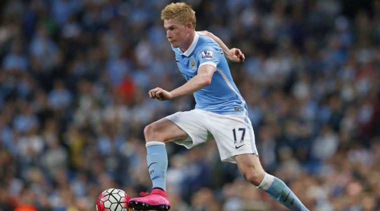 Manchester City winger Kevin De Bruyne