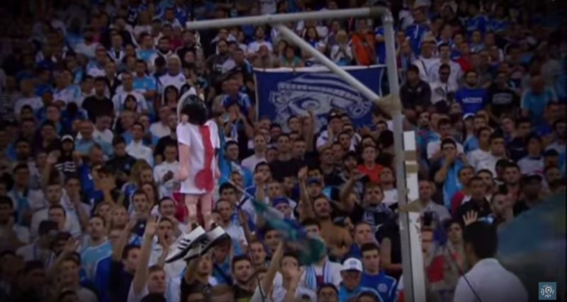 Marseille Fans Kind Of Upset With Former Player Hang Him In Effigy