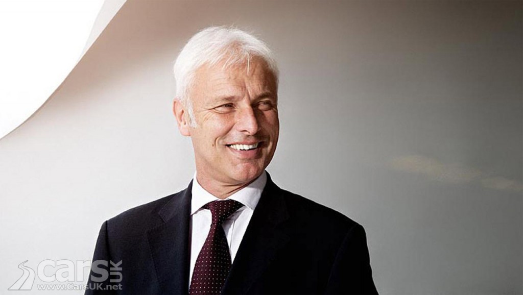 Matthias Mueller is new VW CEO