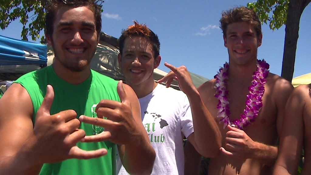 Members of the Lanikai paddling team