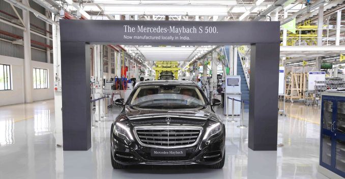 Mercedes Maybach S500 becomes the costliest car to be locally assembled in India