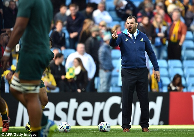 Michael Cheika said his Australia were'still underdogs playing in their backyard ahead of Saturday's game