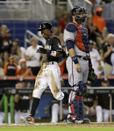 Marlins, Braves play Game 2 of weekend series