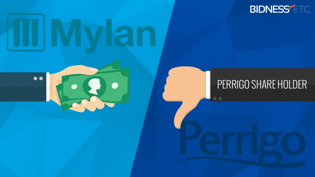 Perrigo Company plc CEO Lashes Out Against Mylan NV Billion Offer