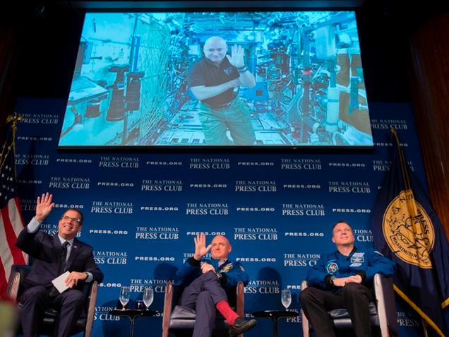 During his 342-day-ong stay on the orbiting laboratory Scott Kelly will produce nearly 180 pounds of poop