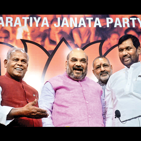 BJP-led NDA resolves seat-sharing issue – BJP 160, LJP 40, HAM 20, RLSP 23