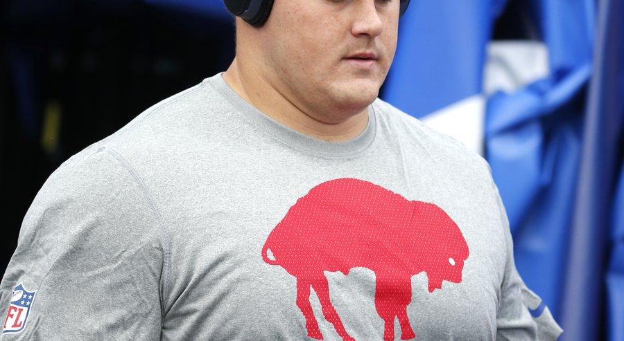 Buffalo Bills center Richie Incognito walks to the field for warm ups before an NFL football game against the Indianapolis Colts in Orchard Park N.Y. Though attempting to put the past behind Bills guard Richie