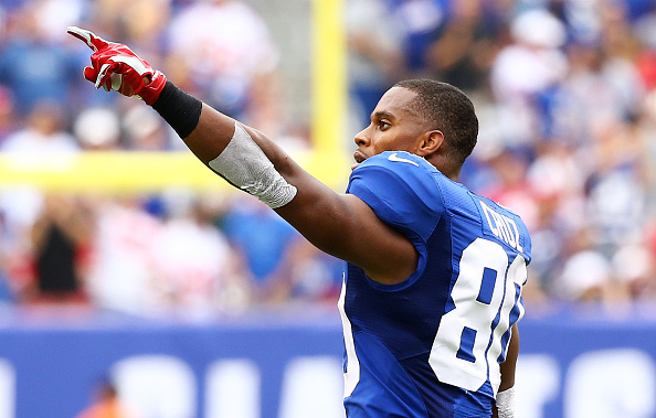 New York Giants wide receiver Victor Cruz