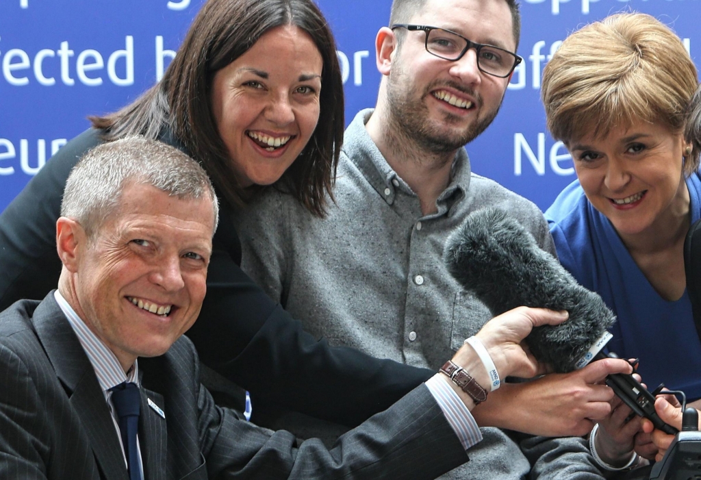 Nicola Sturgeon Kezia Dugdale and Willie Rennie