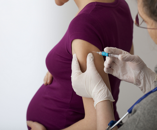 Vaccination to a Pregnant woman